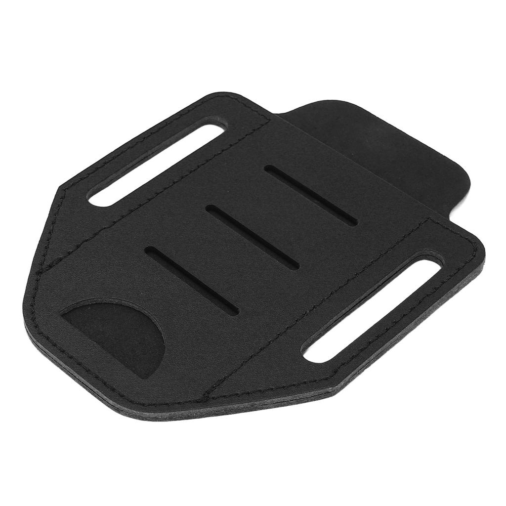 Leder Multitool Scheide EDC Einzeltaschen Organizer Halter für Gürtel Taschenlampe Camping Schwarz