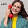 Ricevitore Telefonico Portatile Telefono Vintage per Cellulare, Accessorio Smartphone Cablato Tipo-C da 3,5 mm Ricevitore Retrò, Universale