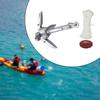 Anchor, Kayak Hook, Claw, Buoy Ball for Sailboats, Boating, Inflatable Boats, Canoes,