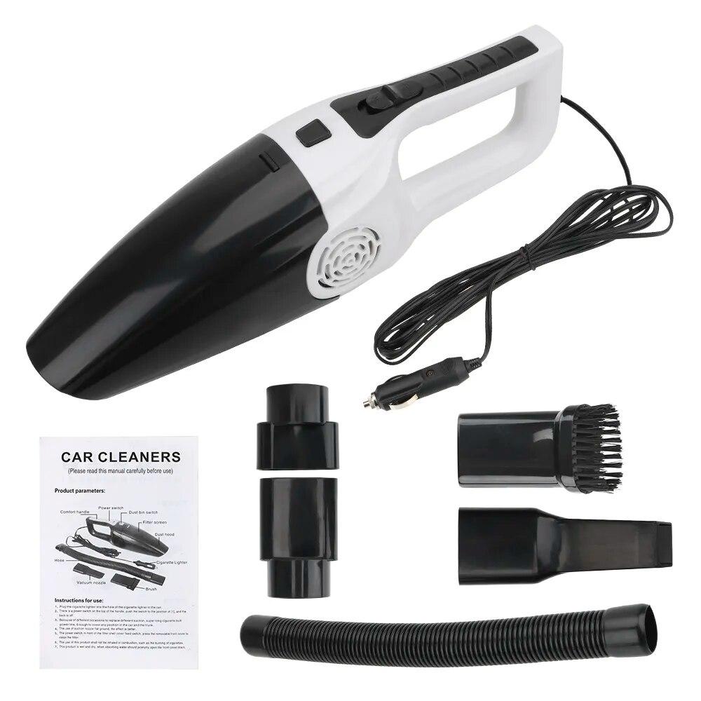 Car Vacuum Cleaner Wet And Dry Dual-use Vacuum Cleaner Powerful Handheld Mini Vaccum Cleaners Portable High Suction 12V 120W