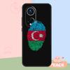 Azerbaijan Flag Case For Honor Magic 5 6 7 8 Lite Honor 400 Pro 200 50 70 90 X8c X9a X9b X9c X9d Win RT Cover