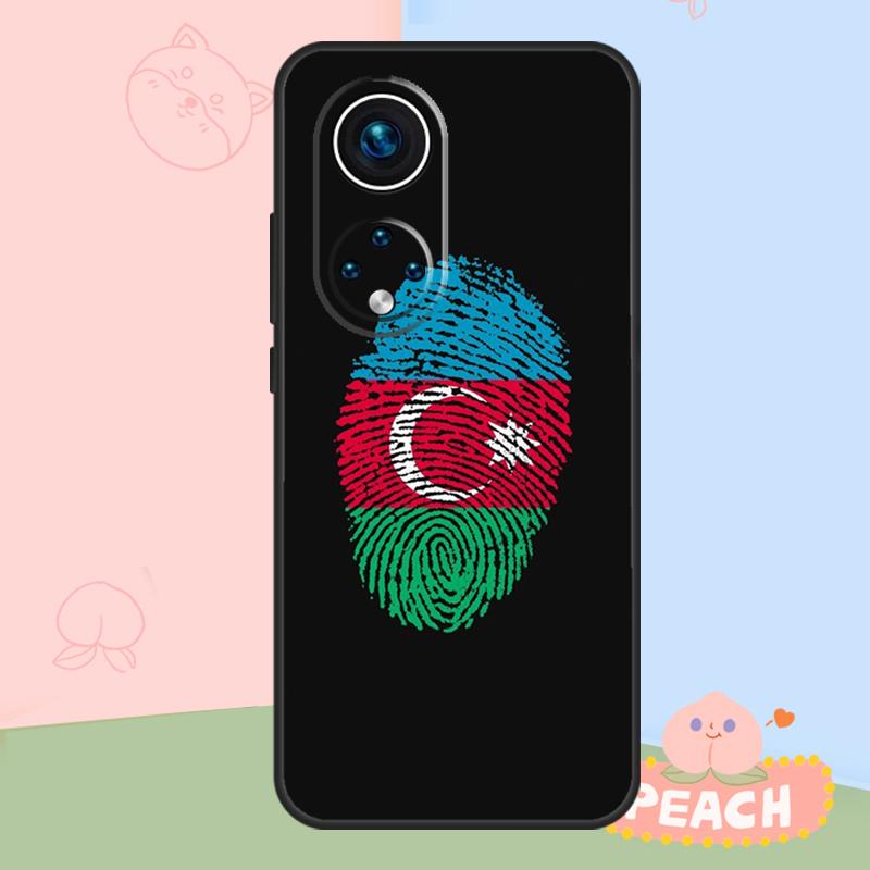 Azerbaijan Flag Case For Honor Magic 5 6 7 8 Lite Honor 400 Pro 200 50 70 90 X8c X9a X9b X9c X9d Win RT Cover