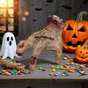Halloween Animatronic Crawling Hand Sound/Touch Activated Self-Walking Zombie Hand with Sound Creepy Severed Hand Prop for Haunted House Halloween