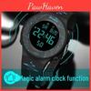Luminous Clock Waterproof Round Alarm Multifunctional Student Watch College Youth Edition