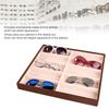 Sunglass Box 10 Grids Modern Glasses Organizer Eyeglass Display Storage Cases