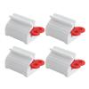 4Pcs Rolling Toothpaste Squeezer Sturdy Construction Compact Design Portable Easy