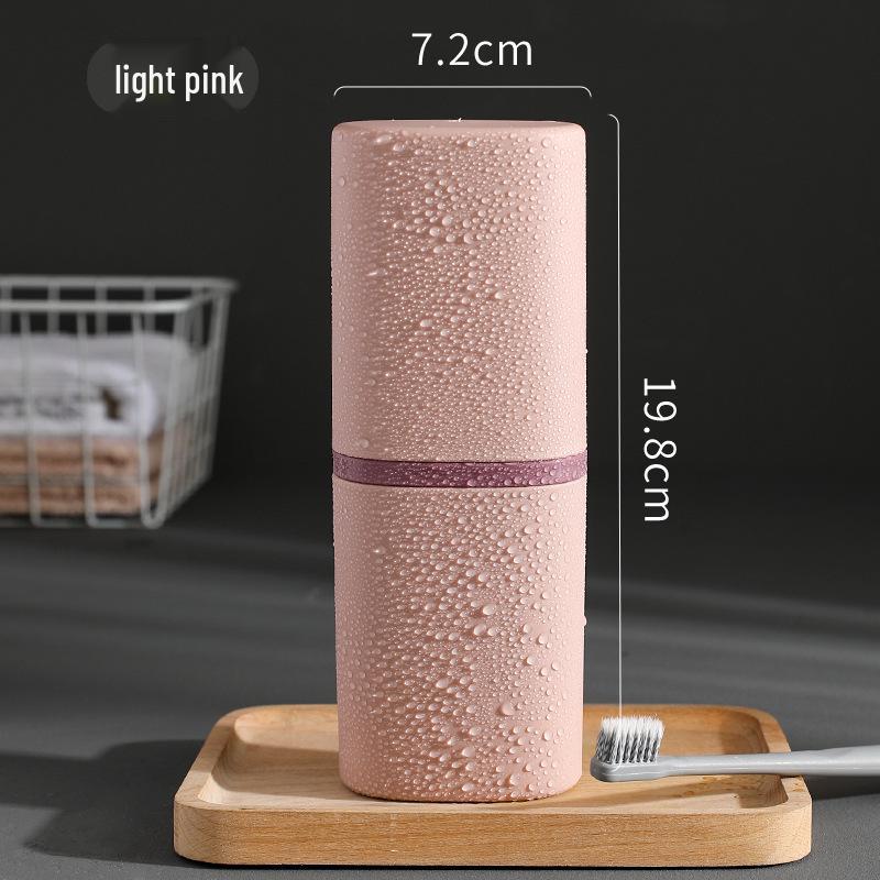 Portable Travel Toothbrush Storage Box and Cup Set