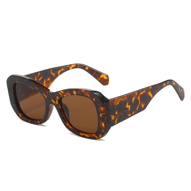 

Модные европейские и американские солнцезащитные очки конфетных цветов - Универсальный дизайн из листового металла