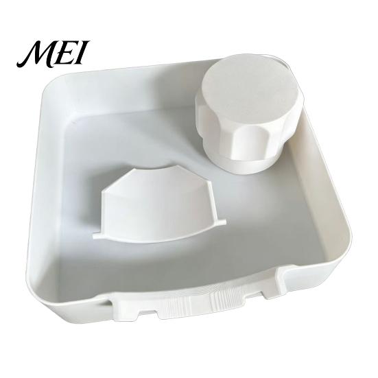 Under Washer Catch Basin Washing Machine Drain Pan, Heavy Duty Leak Proof Drainage Water Damage Prevention Tray Tray, Floor Protection for Front Load