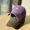 New cute cartoon pony embroidered baseball cap for women, soft top sunshade, versatile couple's cap, makes the face look smaller and trendy