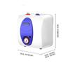 Compact Kitchen Water Heater 6L/8L, Dual Outlets, Enamel Tank, 3-Year Warranty