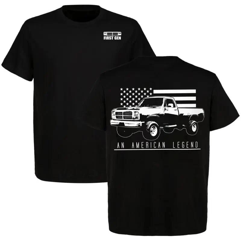 First Gen American Flag T-Shirt, Dodgeram Trucks Shirt, An American Legend Shirt M