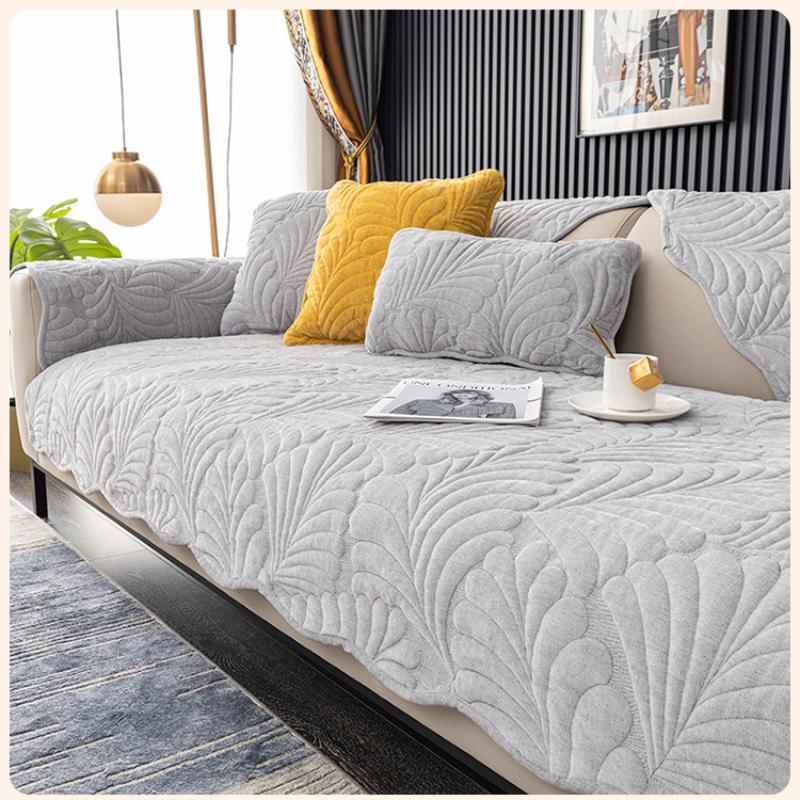 Four Seasons Universal Sofa Cover Modern Minimalist All Inclusive Universal Seat Cushion Cover New Light Luxury Anti Slip Cover Fabric Sofa Cushion