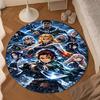 Dark Fantasy Heroes De-mon Round mat Home Decor, Chair rug For livingroom,Bedroom, doormat home decor Birthday Gift Christmas Gifts