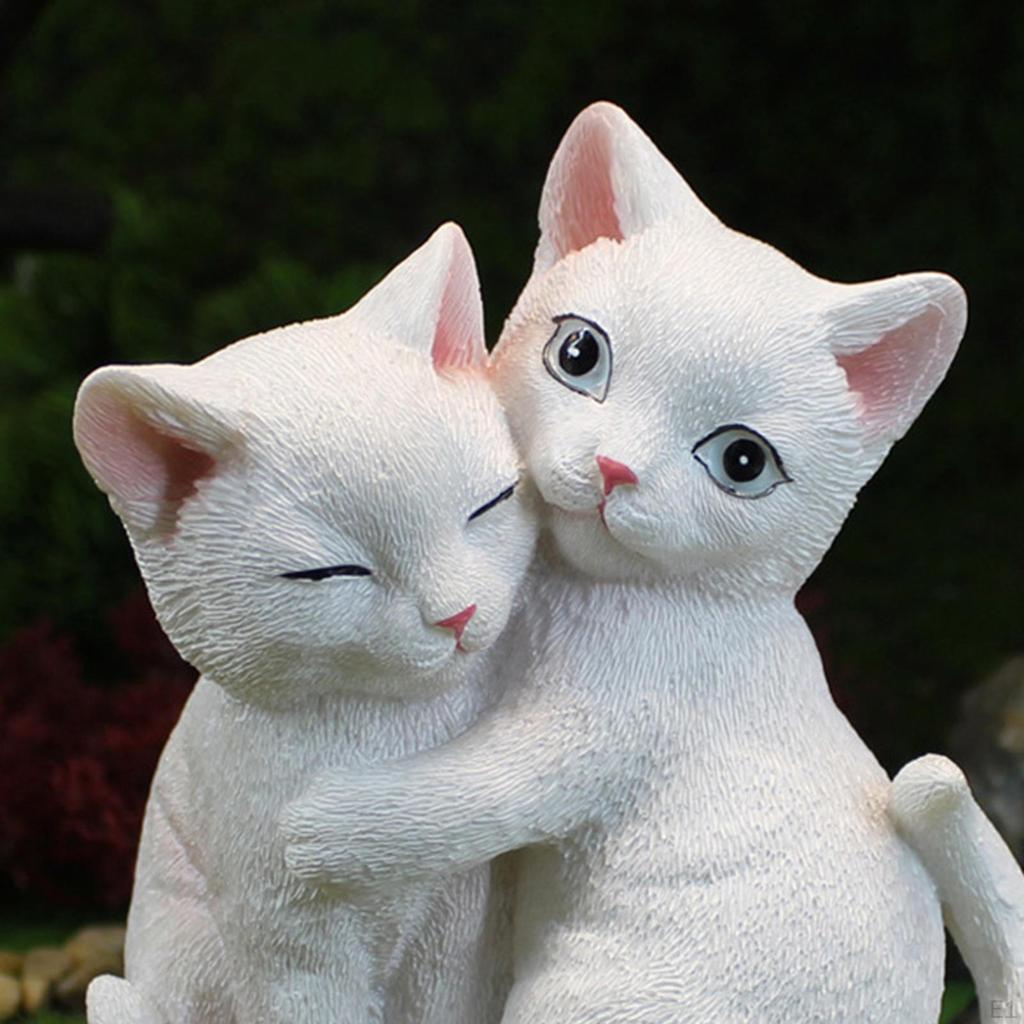 Figurine Animal Statue Micro Landscape Sculpture Resin Collection for and home Desktop Bedroom