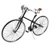 Retro Fahrradmodell Retro Stil 1:10 Maßstab Abnehmbares Langlebiges Metall Gummi Mini-Fahrrad für Schreibtisch