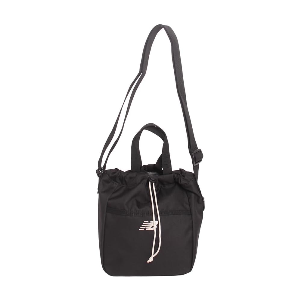 【New Balance】Drawstring Shoulder Pouch AC7297G Black