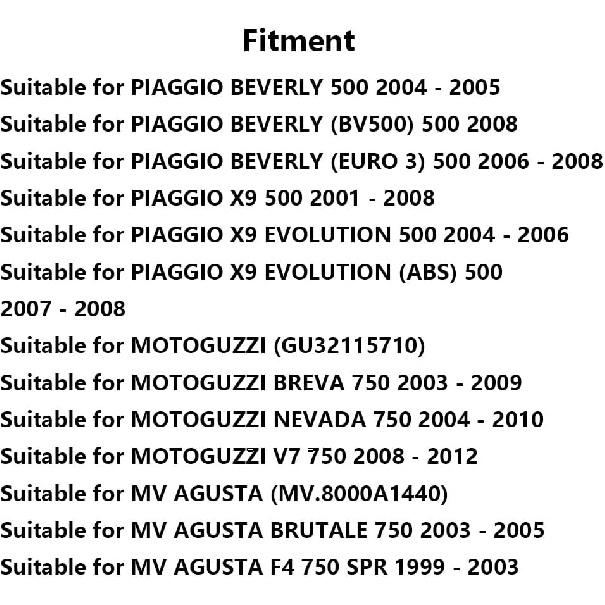Fuel Injector, Compatible with Aprilia, Gilera, Piaggio, MotoGuzzi, MV AGUSTA, IWP048, 8304275, 85601870