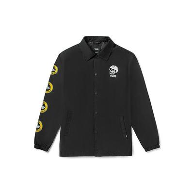 Jaqueta de Trabalho Estampa Caveira Masculina Jaquetas Preto VN0A54MJBLK