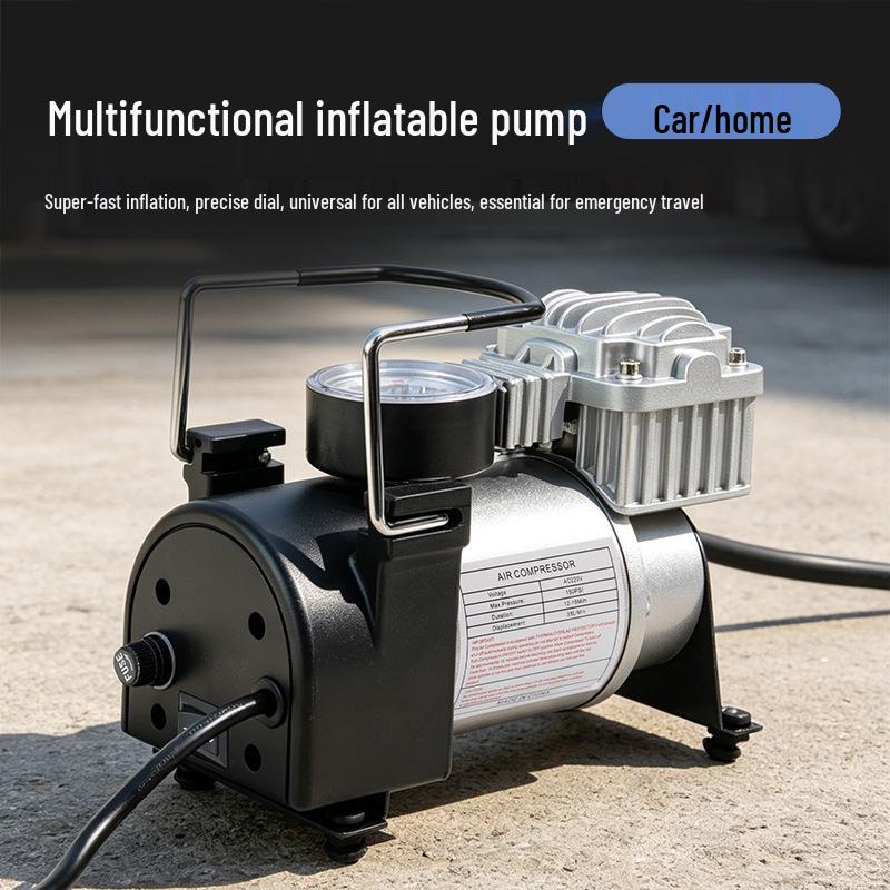 British Standard Portable Metal Single-Cylinder Car Tire Inflator Pump Inflator Pump
