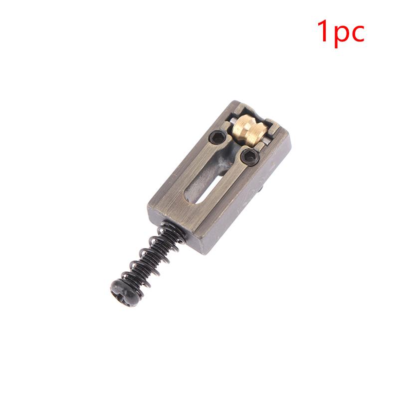 1/6Pcs Zinc Alloy Electric Guitar Roller Bridge Tremolo Saddles For Electric Guitar Replacement Bridge Saddle Set 1Pc