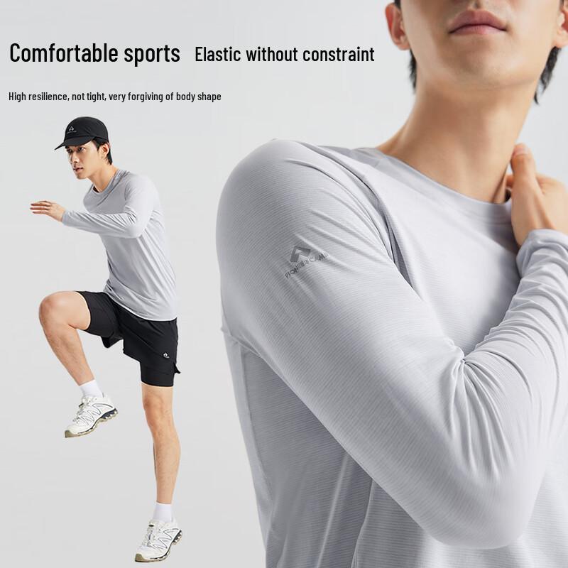 Men's Quick-Dry Long Sleeve Athletic T-Shirt