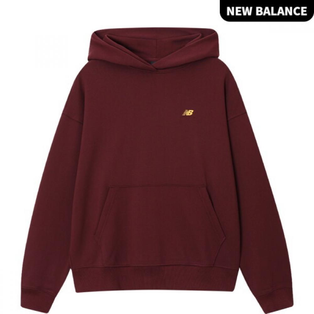 

New Balance Women S French Terry Hoodie nbn0d4S032 20 Red/85