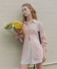 DEPOUND Sheer Linen Shirt [Pink]