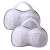 Bra Laundry Net, Bra Net, Laundry Net for Bras, Shape-Retaining, Bra Washing Net (2, Gray)