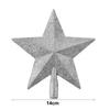 Lovely Fine Workmanship Xmas Indoor Decor Star Tree Topper Multi-colors Sturdy Star Tree Topper Party Supplies