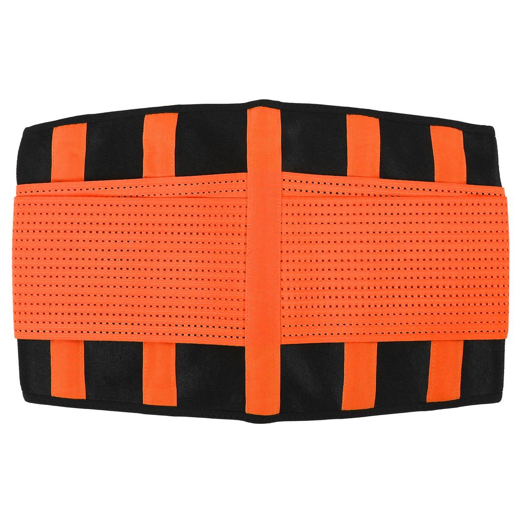 Back Brace Lightweight Portable Flexible Breathable Waist Protector for Waist ProtectionOrange