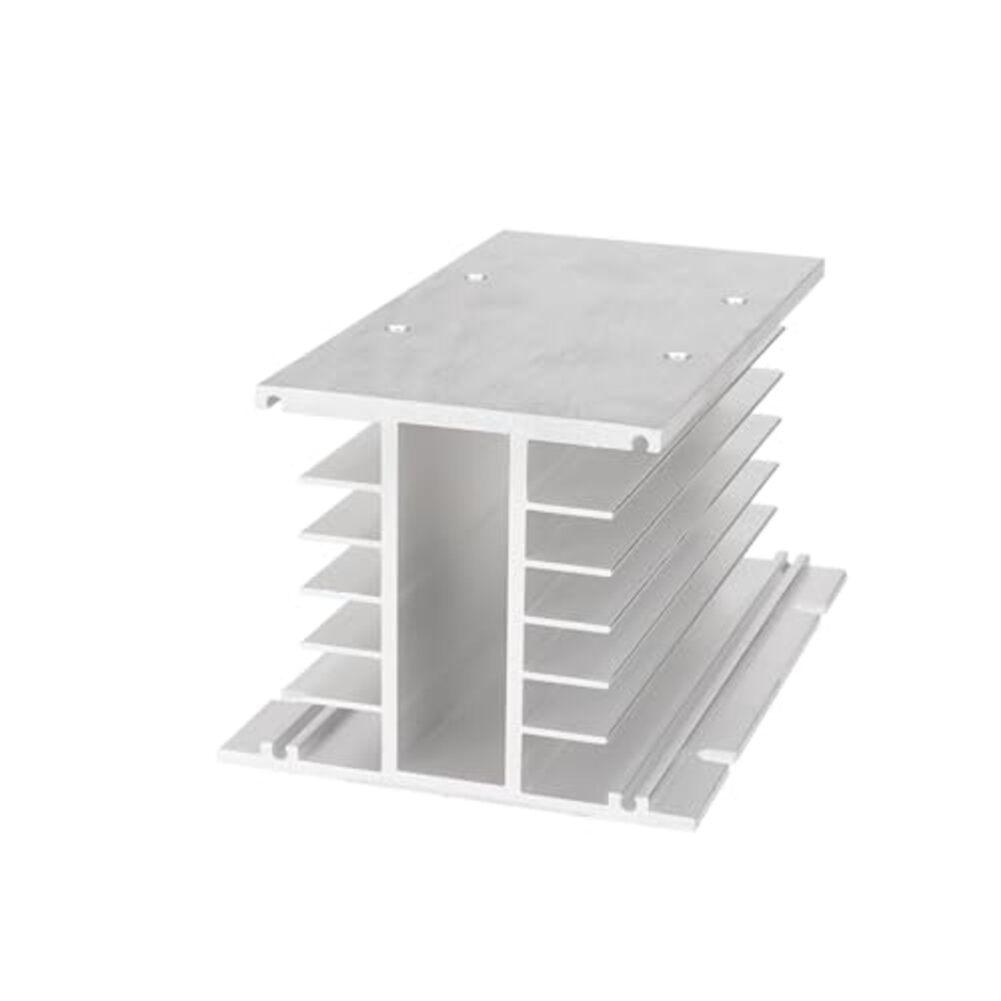 Aluminum Bridge Rectifier Easy Installation Heat Sink Radiator MDQ-200A Optimized Dimensions 150mm X 98mm X 79mm