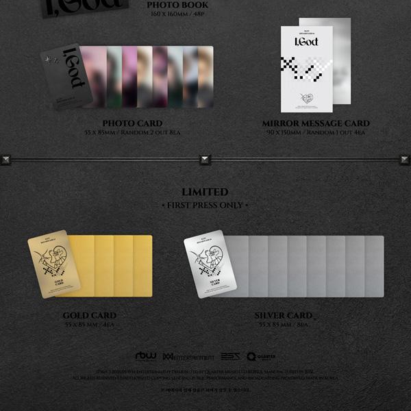 XLOV 2nd Mini Album [I,GOD]