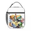 Wing Of Fire All Dragon Insulated Lunch Bag for Women Office Cooler Thermal Food Box Tote Portable Lunch Boxes Container