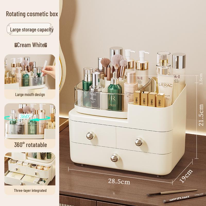 Kosmetischer Organisator: Make-up-Pinsel, Lippenstift, Lidschatten & Schreibwaren Aufbewahrungsröhre