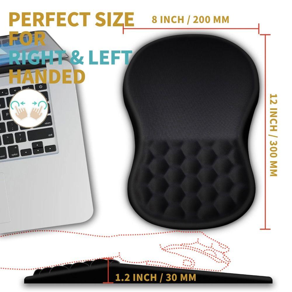 Wrist Rest Ergonomic Mouse Pad Massage Bumps Wrist Support Mousepad  Gaming Desk