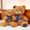 Teddy Bear Plush Toy For Kids Soft Polyester Filling Cartoon Gift For Children