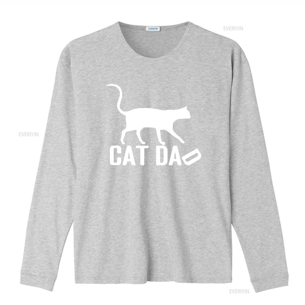 Cat Dad T Shirt Perfect for Father s Day vintage Washed Breathable Stylish Unisex Top For Everyday Wear Casual Stretched