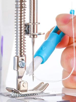 1pc-Automatic Needle Threader DIY Tool Home Hand Quick Sewing Machine Device Thread Auto Needle Cross Stitch Sewing Accessories