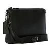 COACH Holden Coated Canvas Leather Crossbody Bags Regular Men's Brown Black (Unisex) Crossbody Bags C5598 QBPHT