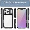 For iPhone 17 Pro Case TPU+Acrylic Protective Clear Phone Cover