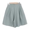 Summer Fat Sister Super Plus Size High Waist Shorts Women Loose Wide Leg Pants Female Pure Color All-Match Casual Hot Pants Tide