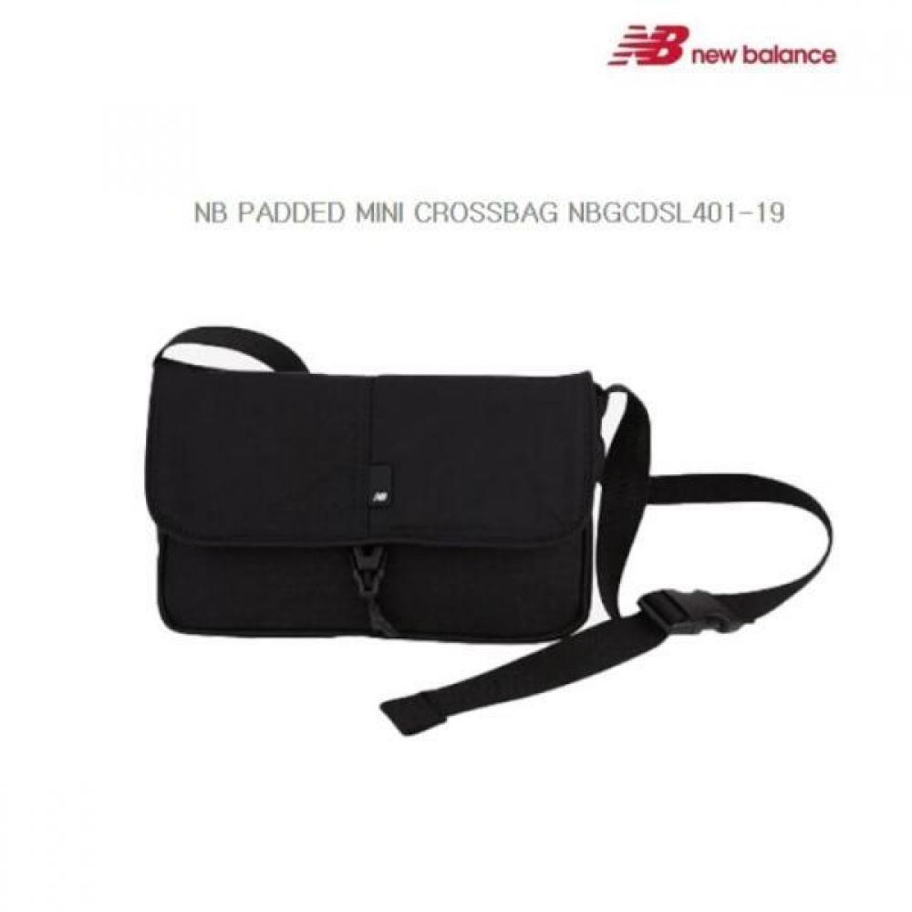 

New Balance Padded Mini Crossbody Bag B1 Nbgcdsl401 19 (19)Black/FREE