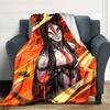1Pc Fantasy Warrior Couple Blanket For Couch Bed Plush Cozy Fuzzy Blanket Super Soft Warm Blankets For Fall And Winter 0918285