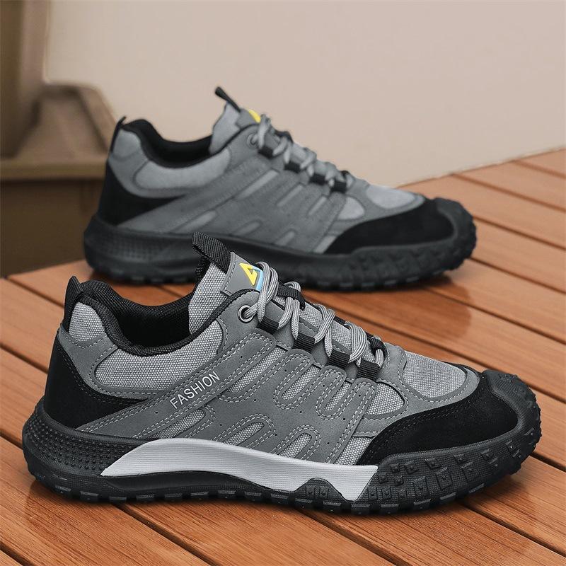 

Men s shoes 2025 autumn fashion low-top non-slip and wear-resistant thick-soled tooling shoes casual work labor insurance shoes sports trendy shoes 40