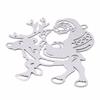 Santa Claus Riding Deer Templates Chic Metal Die Cutting Dies DIY Scrapbooking Christmas Mold