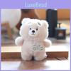 Little Bicycle Bear Plush Pendant Bag Hanging Decoration Keychain Doll Animal