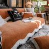 French Premium Sofa Cushion, Universal Non-Slip Sofa Cover For All Seasons, Cover Cloth, Straight Row Special-Shaped Skirt Sofa Seat Cushion