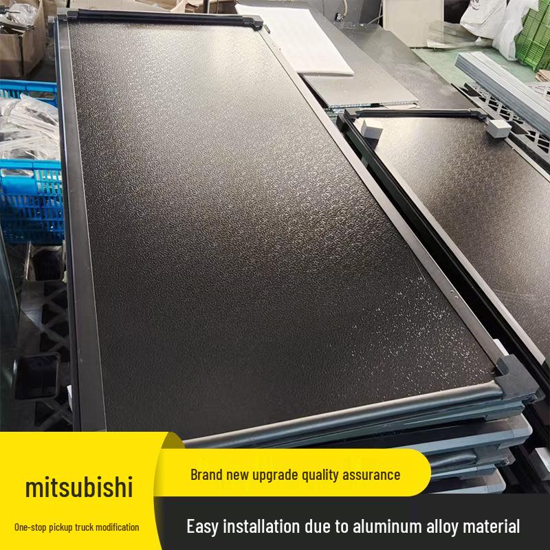 Mitsubishi Triton L200 (2016-2023) Aluminum Tri-Fold Bed Cover