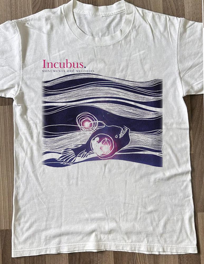 Incubus Collection Band Tour Cotton Gift For Fan White S-2345XL T-shirt S3786 Unisex T-Shirt S